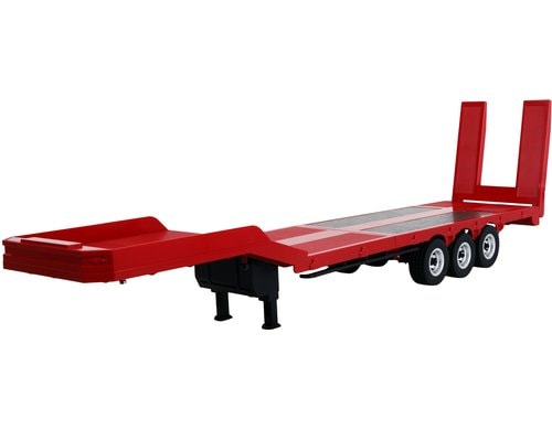 Amewi Tieflader Sattelauflieger Rot für Scania 1:18 22717