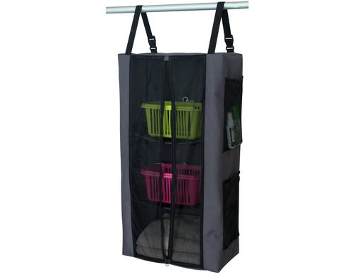 Eurotrail Hängeregal mit 3 Etagen 0401 Dunkel Grau/ Schwarz