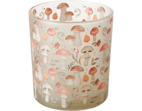 Boltze Windlicht Wilow 8cm Glas, 8x7.3cm