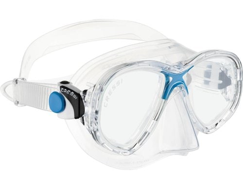 CRESSI MAREA JR MASK SIL CLEAR BLUE