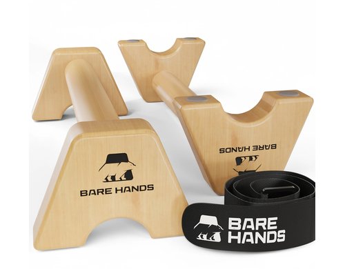 BARE HANDS Liegestützgriffe Gr. M 2stk, Calisthenics Equipment Liegestütz