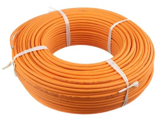 Dätwyler CU 7702 4P Flex TC: Patchkabel Cat.7 ,S/FTP, 100m, orange, flexibel, AWG26