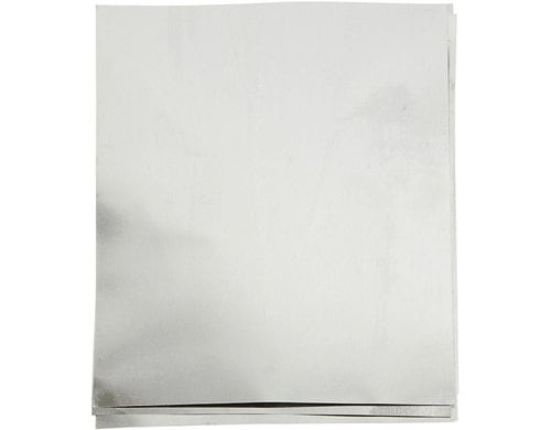 Creativ Company Prägefolie A5, 0.9mm, silber, 10 Stk