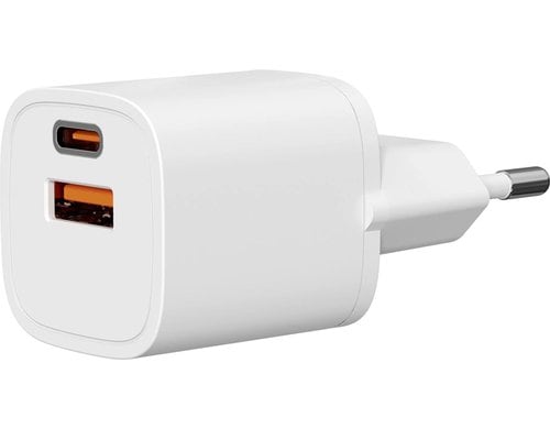 Abzweigstecker 1xT13, mit USB C und A 5V, 3A, 33W, weiss