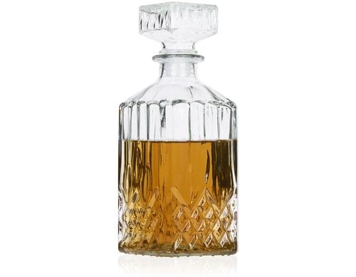 Alpina Whiskey Flasche 0.8 Liter Glas, 23.5x5.8x5 cm