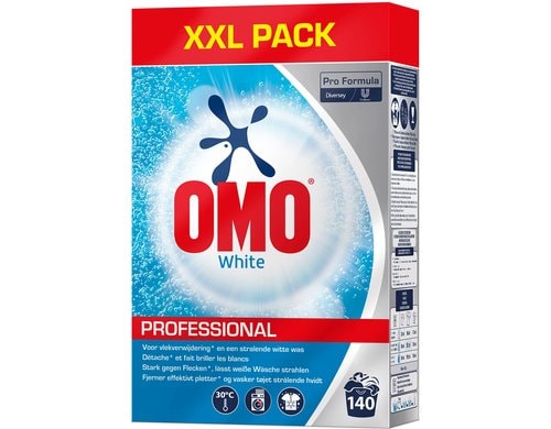 Omo Pro Formula Waschpulver White 7 kg, 140 WG