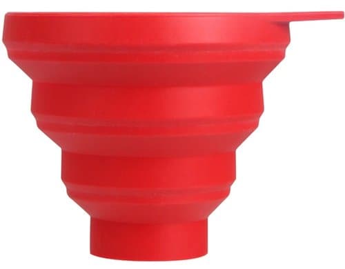 Dr. Oetker Silikon Trichter faltbar rot D:5cm, gross