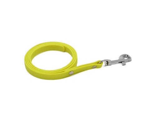 dogsmart Leine BioThane 5m, 12mm neon gelb, mit Handschlaufe