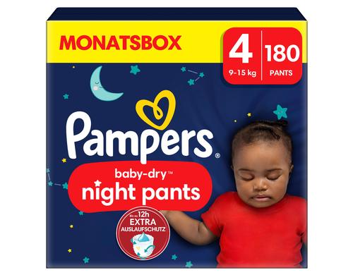 Pampers Baby Dry Night Pants Gr. 4 MonatsBox / 180 Stück
