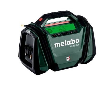 Metabo AK 18 Multi Akku-Kompressor Krt. (Karkasse) ohne Akkupack, ohne Ladegerät