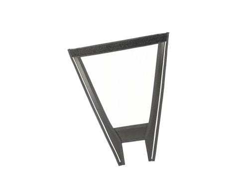 CROOZER Belüftungseinsatz zu ALLEN Croozer Zweiplätzer Kinderanhänger ab 2019