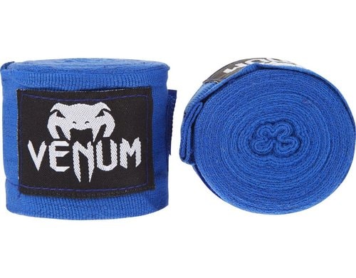Venum, Kontact Boxing Handwraps 2.5 m, Blau Blue ,Länge 2.5m