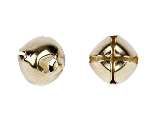 Creativ Company Glöckchen 8+10+13 mm 18 Stück, gold