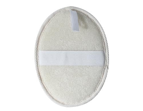 MSV Badeschwamm aus Sisal, oval 20x1x13.5 cm (HxBxL)