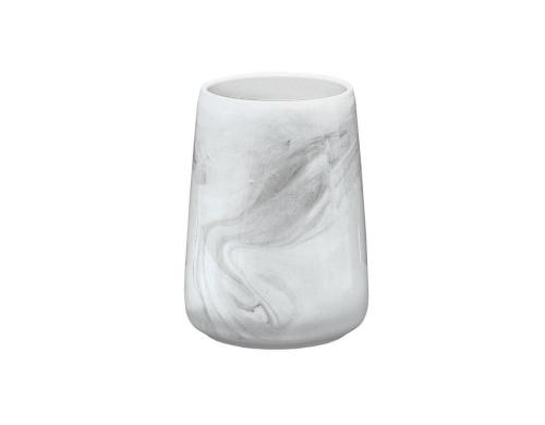Kleine Wolke Zahnputzbecher Marble Grösse 7.8x10.5cm, Steinzeug