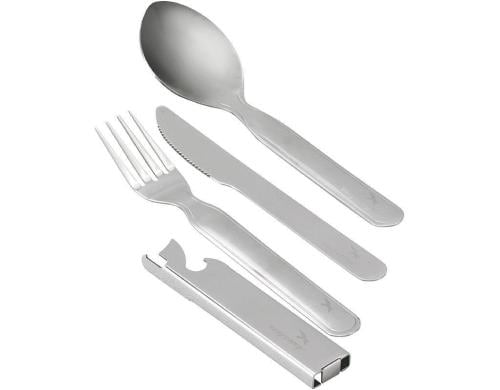 Easy Camp Travel Cutlery DLX Charcoal