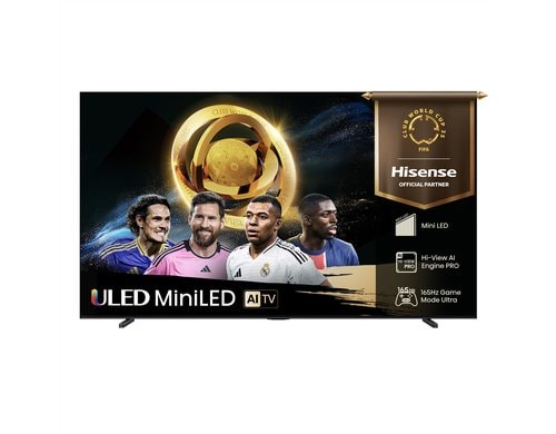 Hisense TV 100U7Q 100 Mini-LED 4K, 144Hz, 1000 Nits