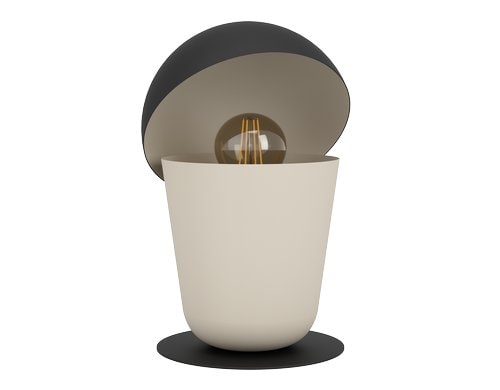 EGLO Tischleuchte BATABANO beige exkl. E27 1x40W