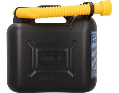 CARTREND Benzinkanister 5 L Kunststoff schwarz