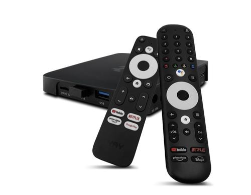 VU+ YAY PRO Streaming Box, 4K Android 10, Chromecast integriert