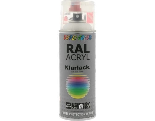 Dupli-Color Ral Acryl Klarlack matt transparent, 400 ml
