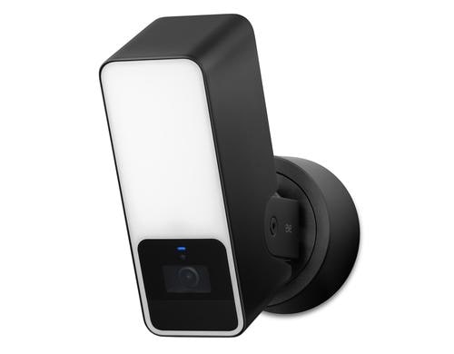 Eve Outdoor Cam schwarz Smarte Flutlichtkamera