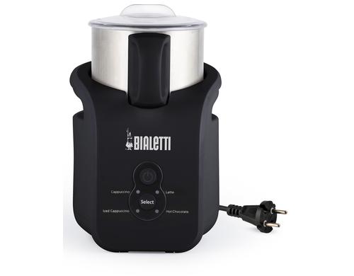 Bialetti Milch- Schokoladeschäumer MK03 sch Antihaft, 300ml Fassungsvermögen