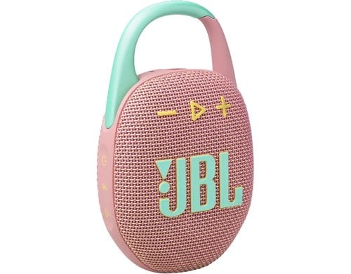 JBL CLIP 5, Bluetooth Speaker, Pink Bluetooth, IP67, Auracast, 12h Akku