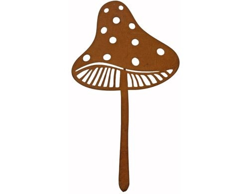 Dameco Stecker Pilz, Rost Metall, 0.3x12x21 cm (TxBxH)