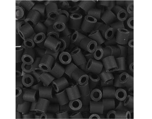 Creativ Company Bügelperlen Nabbi Bio 3000 Stück, BIO, Schwarz