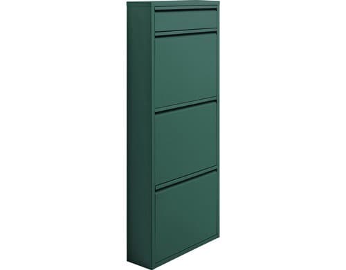 Kare Schuhschrank Caruso 3 plus 1 Grün