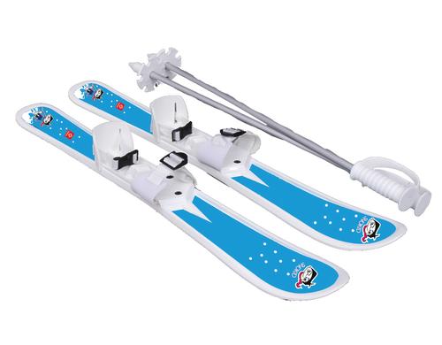 Hamax Skiset Sno Kids Auto mit Stöcke blau/Design