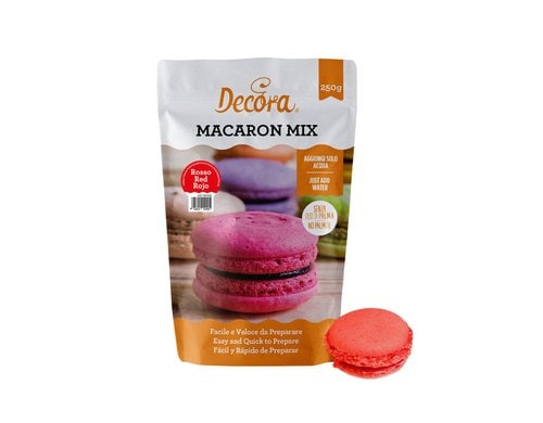 Macaron Backmischung - rot 250 g