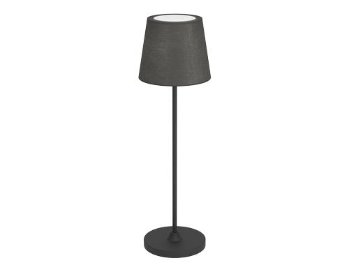 EGLO LED-CCT Tischleuchte Leonero H:340 touch, schwarz/schwarz