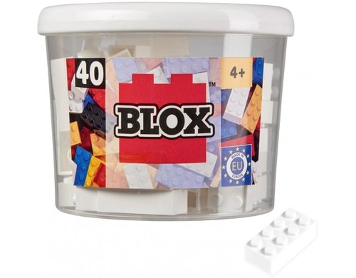 BLOX 40 weisse 8er Steine in Dose
