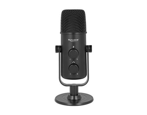 Delock Multifunktionales Doppelkapsel Mikro USB, KopfhörerAusgang/LautstärkeRegler/Mute