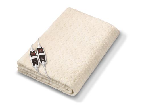 Beurer Wärmeunterbett XXL UB56 Teddy flauschig weich, Grösse: 150x 160 cm