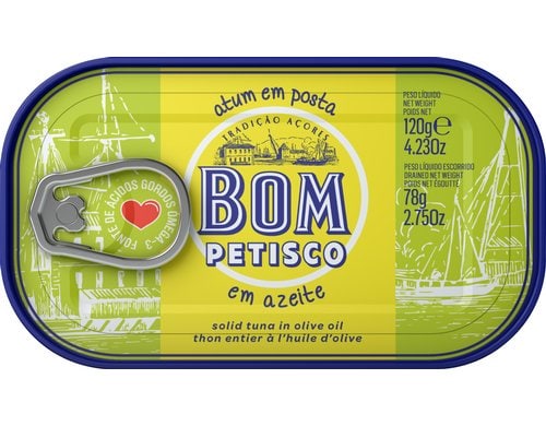 Bom Petisco Thunfisch in Olivenöl 120 g