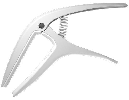 Ernie Ball 9616 Kapodaster, weiss für E-& Akustikgitarren, Axis Capo