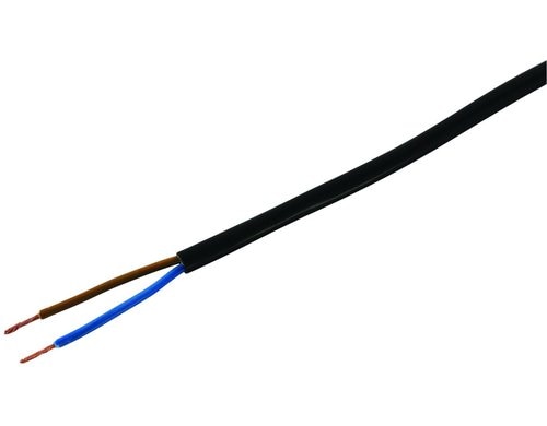 Installationskabel TD 2x 1.0mm2 schwarz, 100m