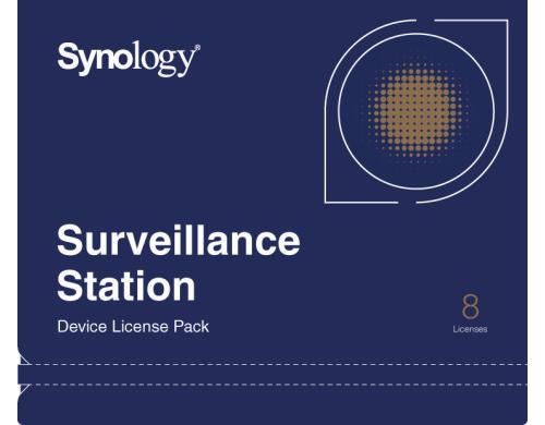 Synology Camera Pack, Lizenz für 8 zusätzliche IP Cameras