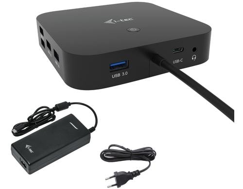 i-tec USB-C Dock Dual Display MST 1x DP 1x HDMI 1xGLAN 3xUSB