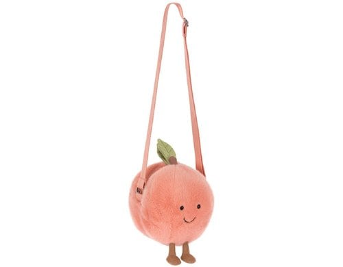 JellyCat Amuseables Peach Shoulder Bag Orange