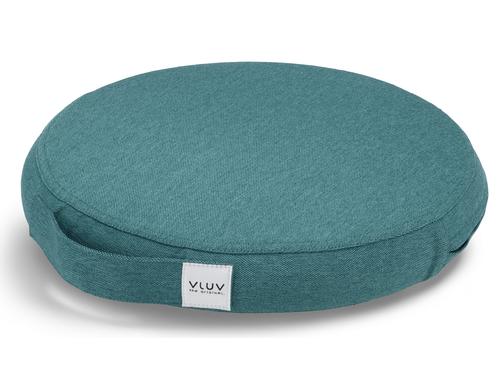 Vluv Leiv Balancekissen Dark Petrol, Ø 40cm, Höhe 6cm
