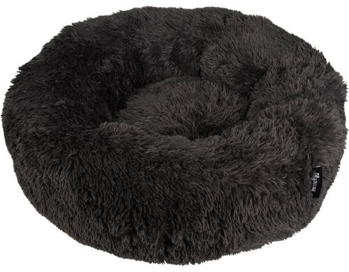 District70 Hundebett Fuzz Dark Grey L dunkelgrau, inkl. Zipper