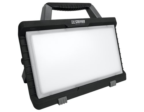 STEFFEN LED Strahler Worklight 50W 4500lm 6500K, IP54,inkl. Akku 5V/2A