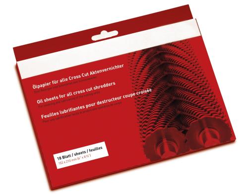 IDEAL Aktenvernichter Ölpapier 18 Blatt