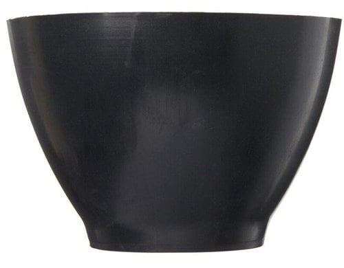 Gipsbecher konisch schwarz
