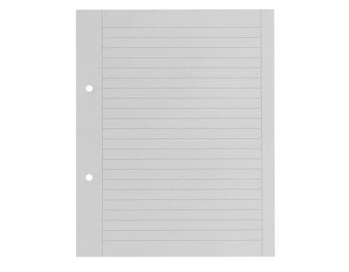 Heftblätter FSC, E5 9 mm liniert Rand l/r 1 Paket à 500 Stück, 2-Loch