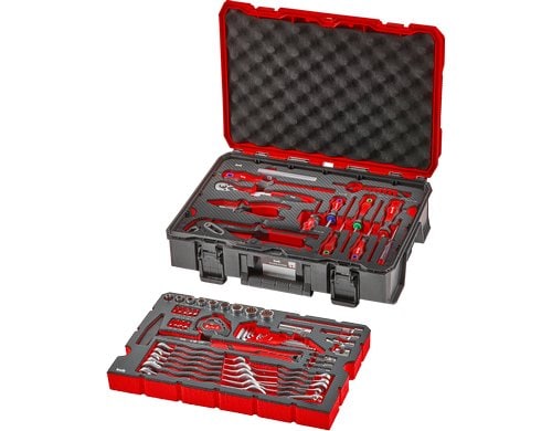 Einhell Werkzeugkoffer Universal E-Case, 80-tlg.